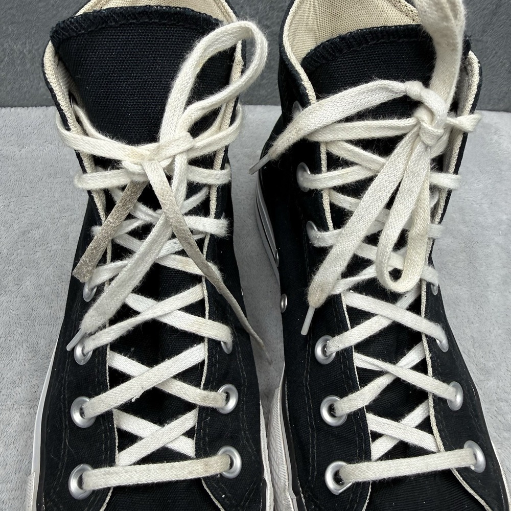 Converse Chuck Taylor All Star Lift Platform High Top Black Women's Size 8 - Picture 10 of 10